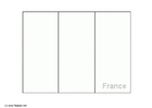 Disegni da colorare bandiera Francia