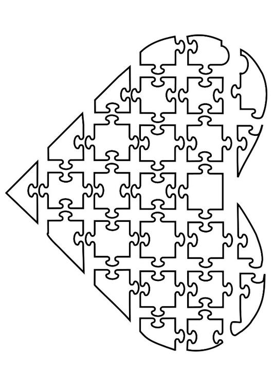 cuore puzzle