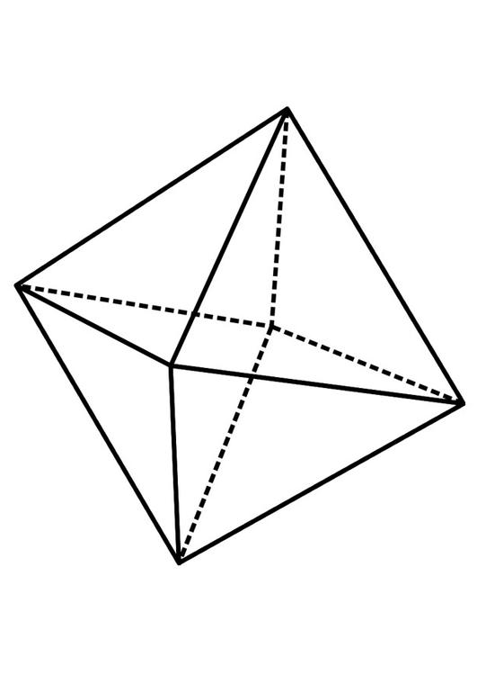figura geometrica - octaedro