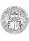 mandala scarabeo