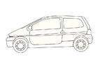 Disegni da colorare Renault Twingo
