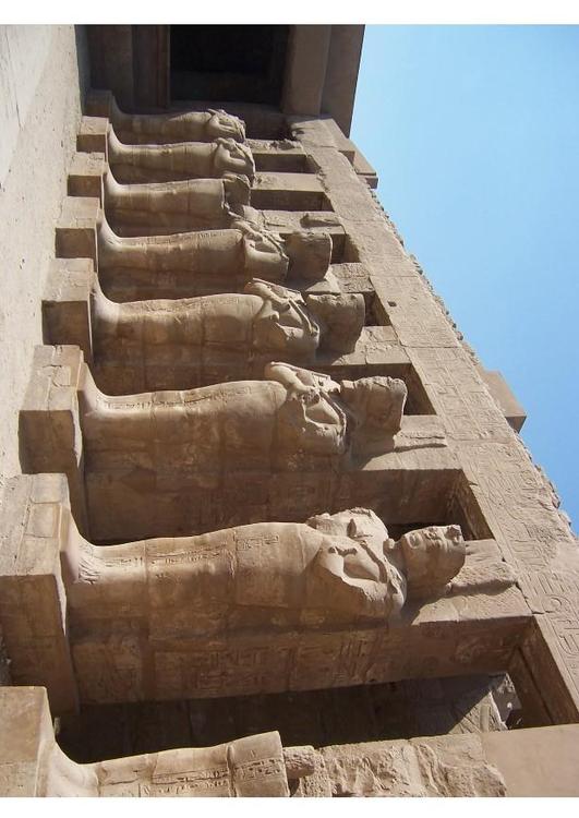 Il Tempio di Karnak a Luxor, Egitto