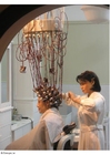 Foto recostruzione di un salone parrucchiera