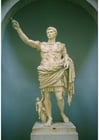 Foto statua dell'imperatore Augusto
