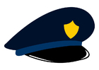immagini cappello da poliziotto