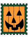 immagini francobollo da Halloween