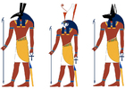 immagini Set, Horus e Anubis