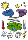 immagini simboli meteorologici