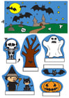 Casella di visualizzazione di Halloween