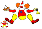 Artigianato clown - marionetta