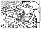Disegno da colorare mucca 9