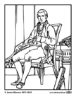 disegno-da-colorare 05 James Monroe