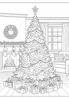 Albero di Natale con regali
