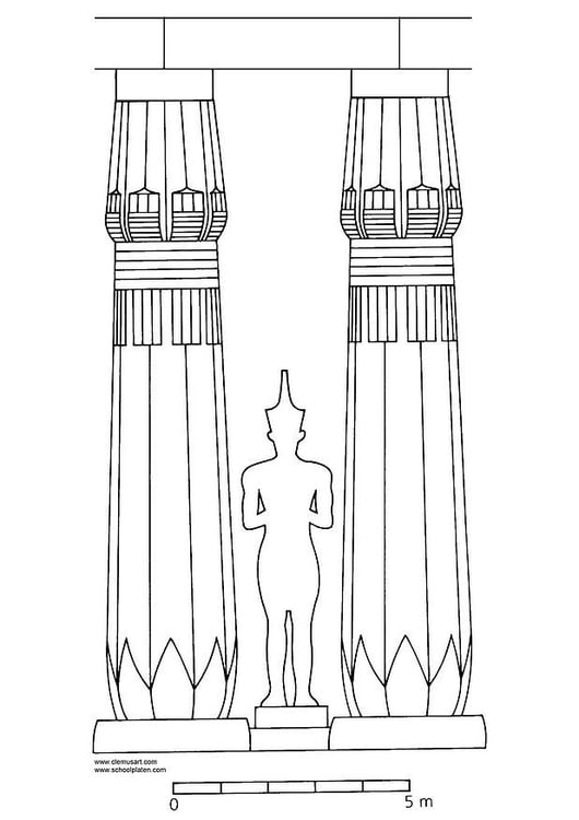 Disegno da colorare Amenhotep III