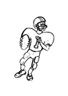 Disegni da colorare American Football