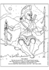 disegno-da-colorare Ares - Marte