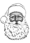 Disegni da colorare Babbo Natale