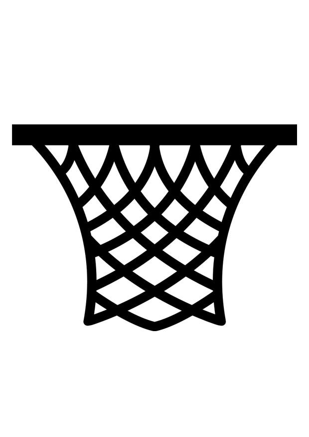 Disegno da colorare basket