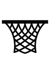 Disegno da colorare basket