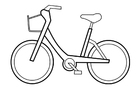 Disegni da colorare bici