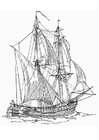 Disegni da colorare Billander - nave mercantile