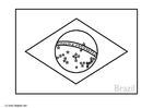 Disegni da colorare Brazile