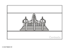 Disegni da colorare Cambogia