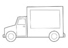 Disegno da colorare camion