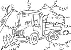 Disegno da colorare camion