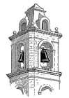 Disegno da colorare campana - Belfort
