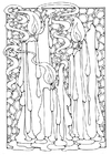disegno-da-colorare candele