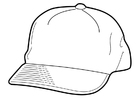 Disegno da colorare cappello