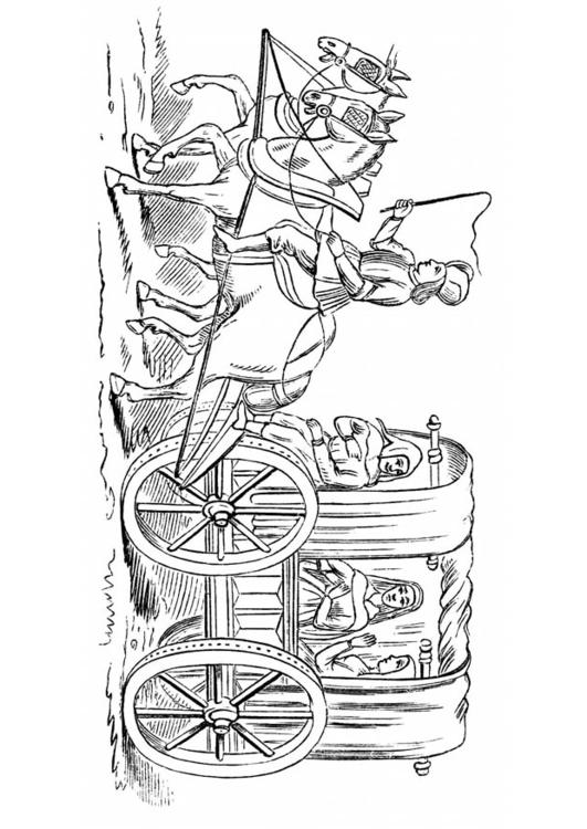 carrozza del 15 esimo secolo