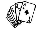 disegno-da-colorare carte da gioco
