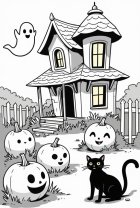 casa stregata di Halloween