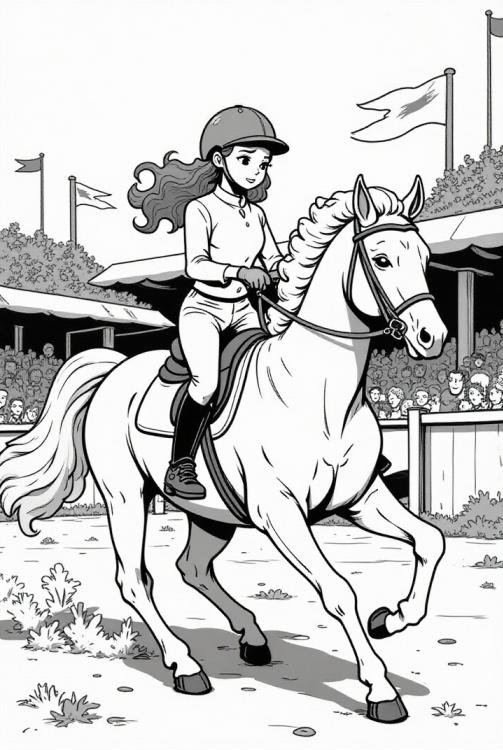 cavaliere a cavallo