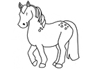 Disegno da colorare cavallo