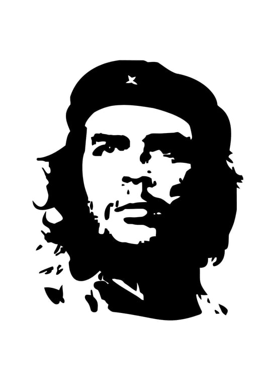 Disegno da colorare Che Guevara
