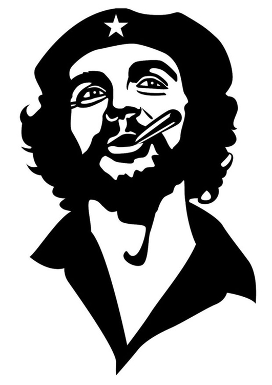 Disegno da colorare Che Guevara