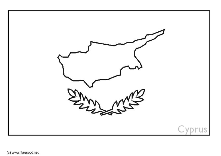 Disegno da colorare Cipro