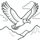 condor tra le montagne