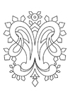 Disegni da colorare decorazione