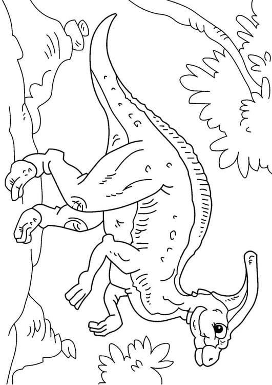 dinosauro - parasaurolophus