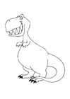 disegno-da-colorare dinosauro