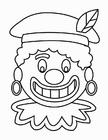 disegno-da-colorare faccia San Nicola 2