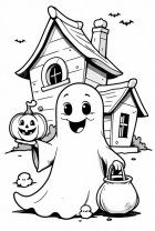 fantasma di Halloween
