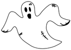 Disegni da colorare fantasma