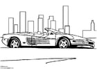 Disegni da colorare Ferrari Testarossa