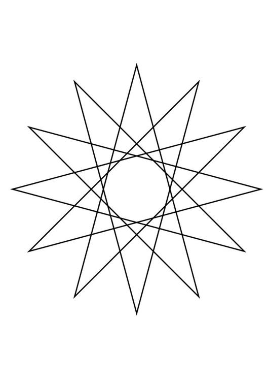 figura geometrica - stella