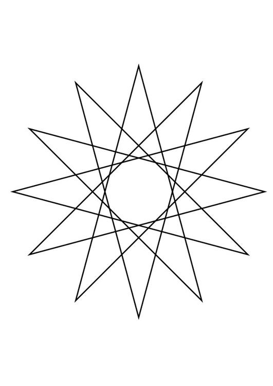 figura geometrica - stella